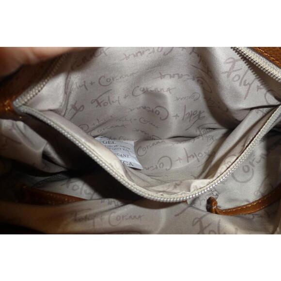 Foley + Corinna Hygge Tower Faux Fur Top Handle Crossbody Bag Tan New NWT H4 - Picture 9 of 11